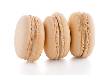 Image showing Colorful French Macarons