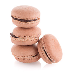 Image showing Colorful French Macarons