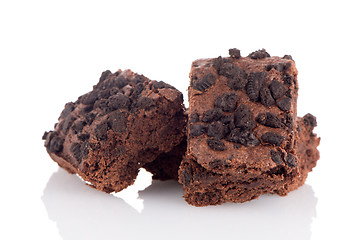 Image showing Chocolate brownies