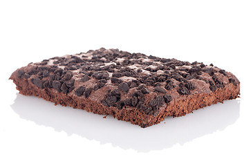 Image showing Chocolate brownie cake