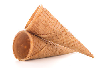 Image showing Wafer cones