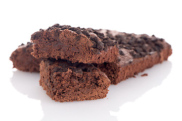 Image showing Chocolate brownies