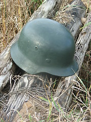 Image showing german helmet