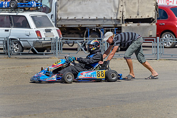 Image showing Race karting