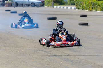 Image showing Race karting