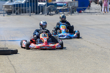 Image showing Race karting