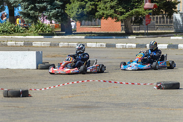 Image showing Race karting