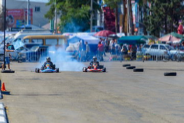 Image showing Race karting