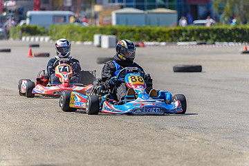 Image showing Race karting