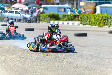 Image showing Race karting