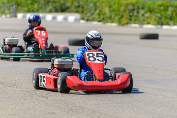 Image showing Race karting