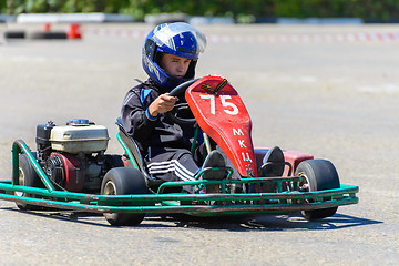 Image showing Race karting