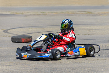 Image showing Race karting