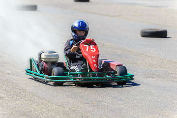 Image showing Race karting