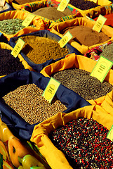 Image showing Spices on the market