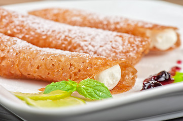 Image showing Sicilian cannoli