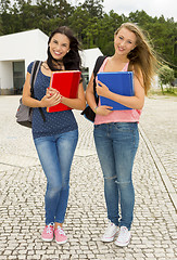 Image showing Teenage students