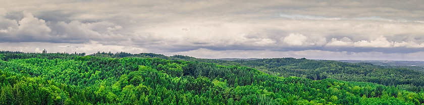 Image showing Panorama landscape from Denmark