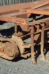 Image showing Old and rusty machinery.