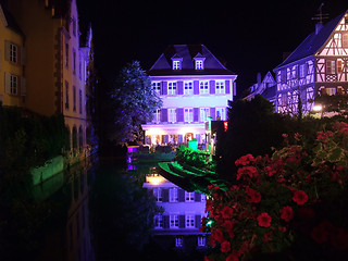 Image showing Colmar at night