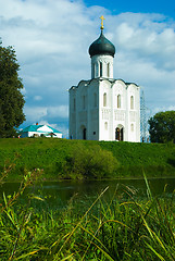 Image showing Church of the Intercession on River Nerl