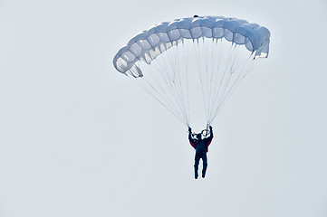 Image showing Show program of paratrooper