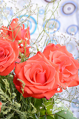 Image showing beautiful red roses