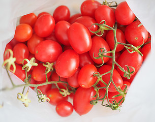 Image showing Red Tomato vegetables