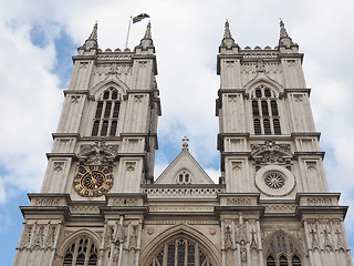 Image showing Westminster Abbey in London