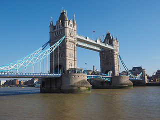 Image showing Tower Bridge in London