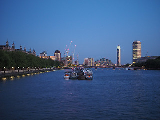 Image showing River Thames in London