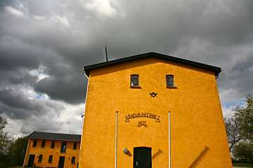 Image showing Old wind mill in Denmark