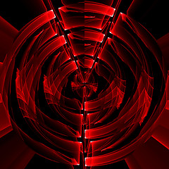 Image showing Abstract 3d background