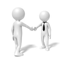 Image showing shaking hands