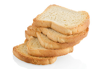 Image showing Golden brown toast