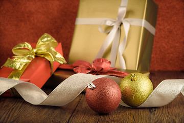 Image showing Christmas gift box