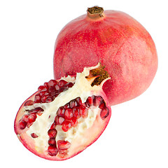 Image showing Ripe pomegranate fruit