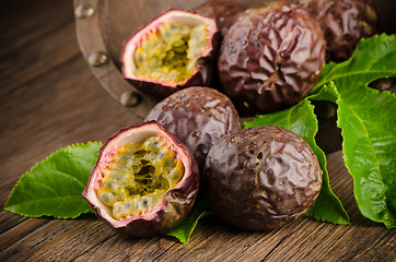 Image showing Passion fruits