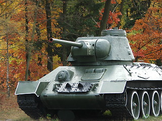 Image showing Tank T-34