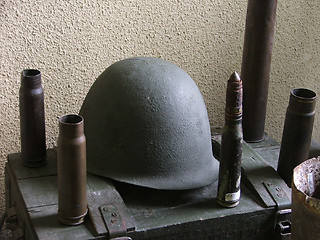 Image showing Russian WW2 helmet