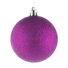 Image showing Pink christmas ball