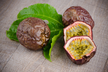 Image showing Passion fruits