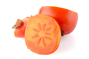 Image showing Ripe persimmons