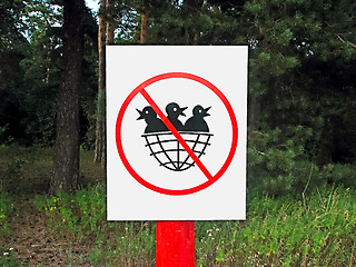 Image showing unusual sign