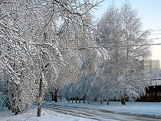 Image showing winter street