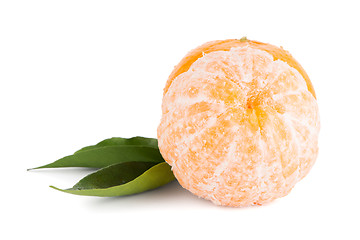 Image showing Ripe tangerine or mandarin