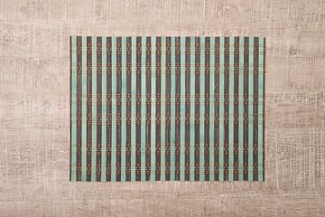 Image showing Bamboo place mat