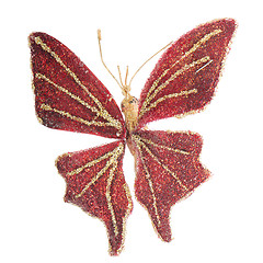 Image showing Butterfly Christmas tree ornament