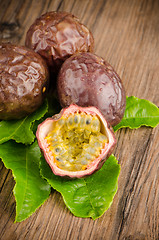 Image showing Passion fruits