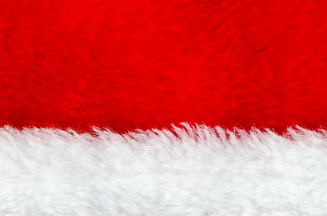 Image showing Red and white fur